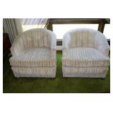 MCM Barrel Chairs