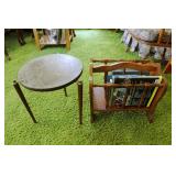 Magazine Rack & Table