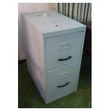 Metal 2 Drawer File Cabinet