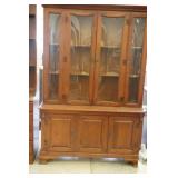 Maple Wood China Cabinet