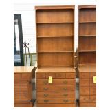 Ethan Allen Chest of Drawers & Bookcase Top