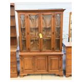 Maple Wood China Cabinet