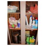 Cleaning Supplies, Wastebasket, & Hand Towels