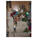 Floral Display Cases & Greenery