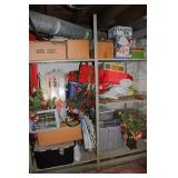 Shelves Full of Christmas Decorations & Dï¿½cor