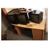 TVs, Desk & DVD Player