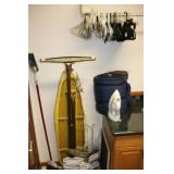 Sleeping Bag, Ironing Board, Hangers