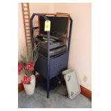 Lap Tray, Cabinet, VCR's, & More