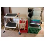 Step Stool & Baskets