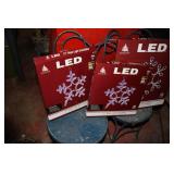 12' & 18' Rope Light LED Snowflakes (3)