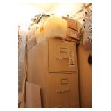 Hon Filing Cabinet & Craft Paints