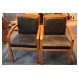 Vinyl Seated Occasional Chairs