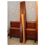 Mahogany Full Sized Bed Frame