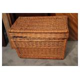 Wicker Basket & Denim Jeans