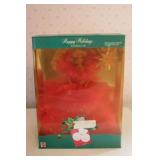 1990 Happy Holidays Barbie NIB
