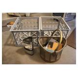 Crates, Lantern, & Fireplace Bucket