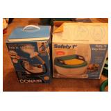 Potty Seat & Conair Fabric Steamer