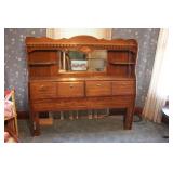 Queen Size Pressed Wood Headboard