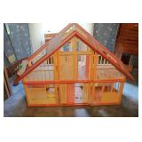 1970's Barbie A-Frame Dream House