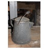 Large Gray Granite Coffee