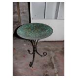 Small Metal Birdbath