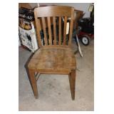 Wood Desk Chair