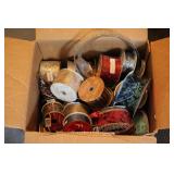 Box of Holiday Ribbon