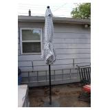 Patio Umbrella & Metal Stand