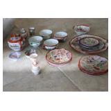 Vintage Japanese Porcelain Tea Set (Geisha Girl)