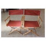 2 Directors Chairs