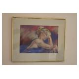 Signed 'C. Dingman' Pastel Painting