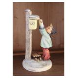 7' Hummel Figurine 'A Letter To Santa Claus'