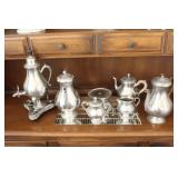 K.M.D. Kiel Pewter Serving Set