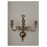 Pair of Brass 12' Wall Sconces