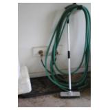 Garden Hose & Scrubbing Tool