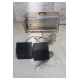 Space Heater & Speakers