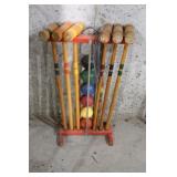 Vintage Croquet Set