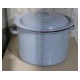 Light Blue Gavlvanized Pot