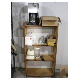 44' Shelf, Small Appliances, Glassware, Etc.