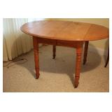 Oak Drop-Leaf Table