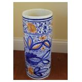 18' Spanish Ceramic Umbrella Stand