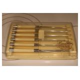 Carved Hall Steak Knives