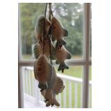 Clay String of Fish Dï¿½cor