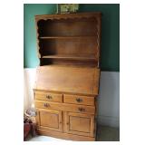 Maple Secretary/Hutch