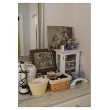 Waste Baskets, Massager, Perfumes & Cabinet