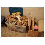 Large Lot of Yarn & Knitting Supplies