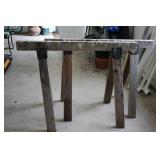 Wooden Sawhorses