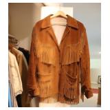 Leather Jacket w/ Fringe (Goo--Kay)
