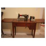 Free-Westinghouse Sewing Machine & Cabinet