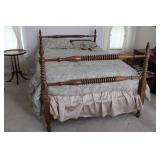 MCM Full Size Bed, Frame & Comforter